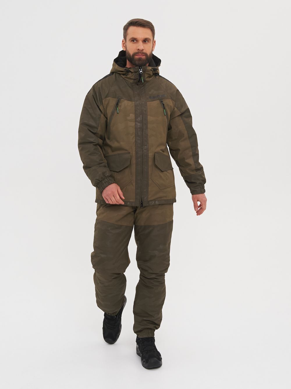 Костюм демисезонный Горка-Люкс ткань Breathable цвет Хаки