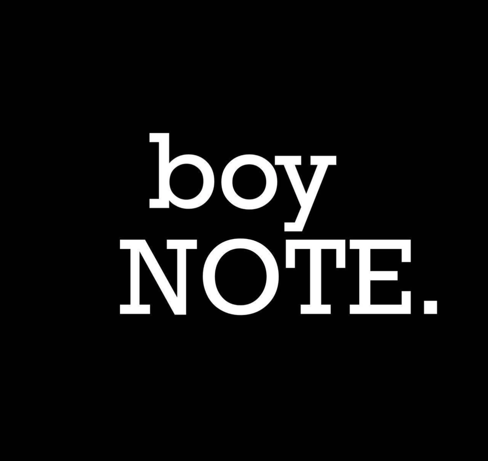 Подарочная карта boy NOTE.