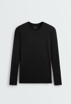 Oysho Футболка seamless base layers, черный