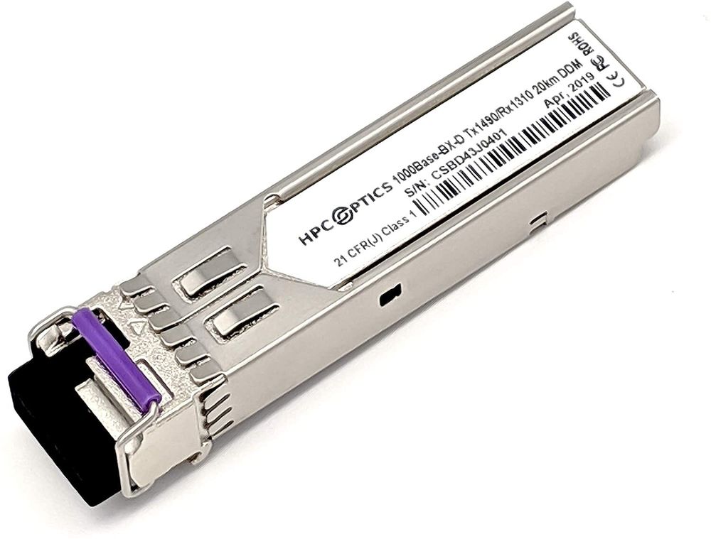 Трансивер HP SFP 1000-BX-D 10KM Transceiver module J9142B