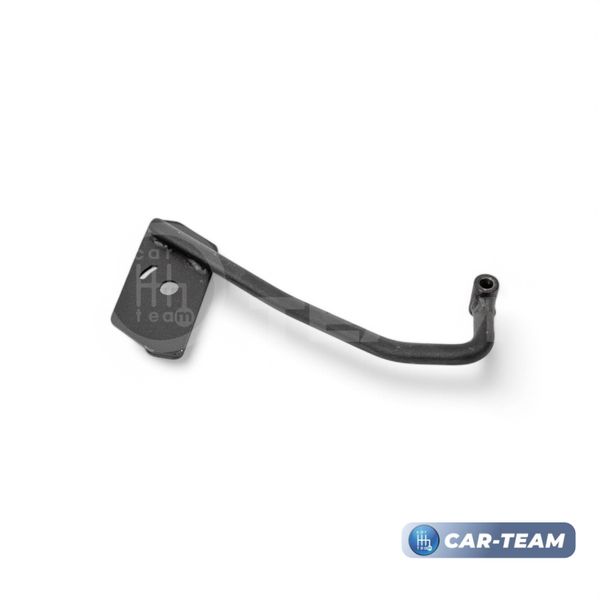 Подлокотник с боксом Hyundai Solaris (с 2010-2017 г.в) Kia Rio 3 (2011-2017г.в.) из экокожи с узором - синий ромбик, (без регулировки сиденья по высоте), "Аламар"
