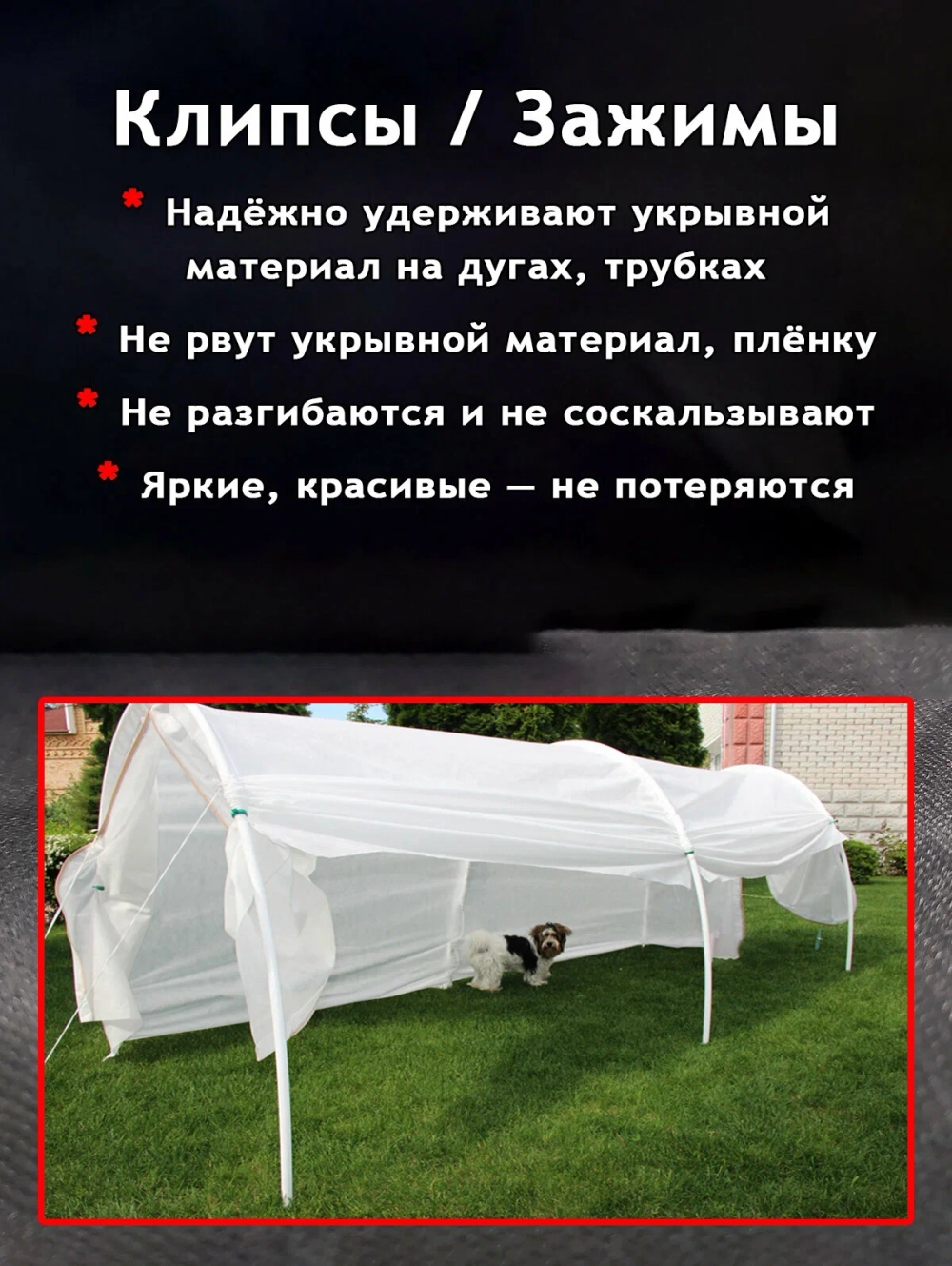 Клипсы Даяс 20 штук