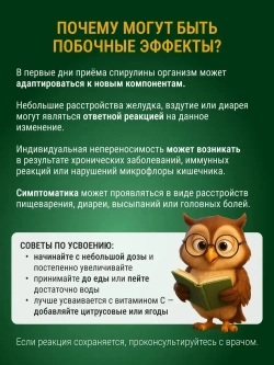 Микс Спирулина+хлорелла (400 гр)