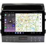 Магнитола для Toyota Land Cruiser 200 2007-2015 (рамка 10, климат на ШГУ) - Kuberg QLed, Android 13, Быстрейшая, CarPlay, SIM-слот