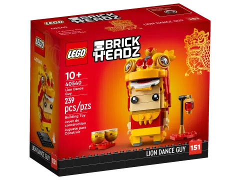Конструктор LEGO BrickHeadz 40540 Исполняющий танец льва