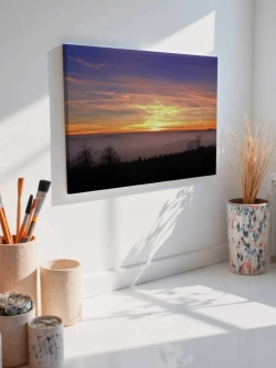 Картина на стену 40 X 50 Зимний закат
