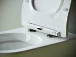 Напольный приставной унитаз Ceramicanova Метрополь (Metropol) Безободковый (Rimless) CN4004