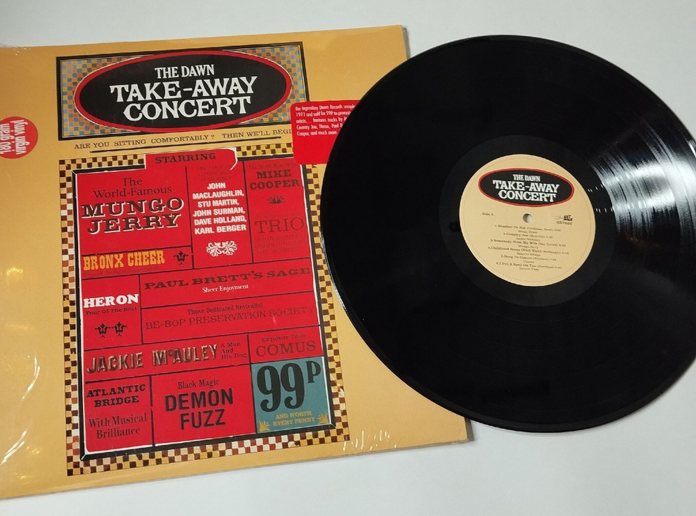 Винтажная виниловая пластинка LP Сборник The Dawn Take Away Concert (Italy 2003)
