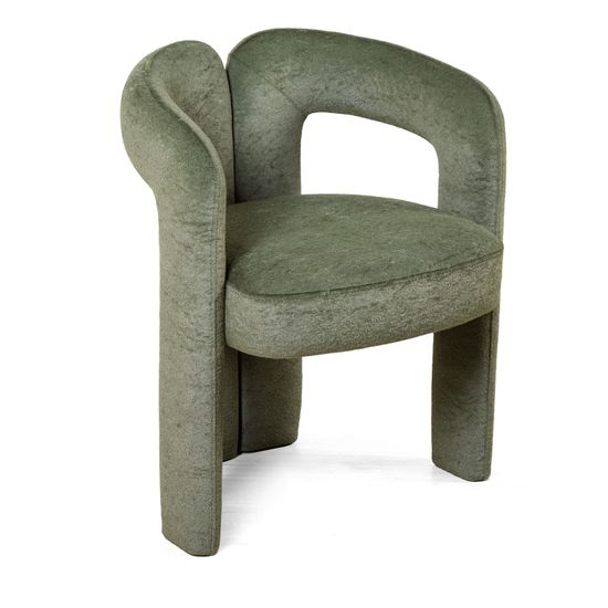 Полукресло Angie, микромех Plush green