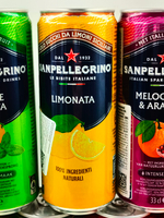 Напиток газированный SANPELLEGRINO семь вкусов (0,33 л х7) 2310 мл (Италия)