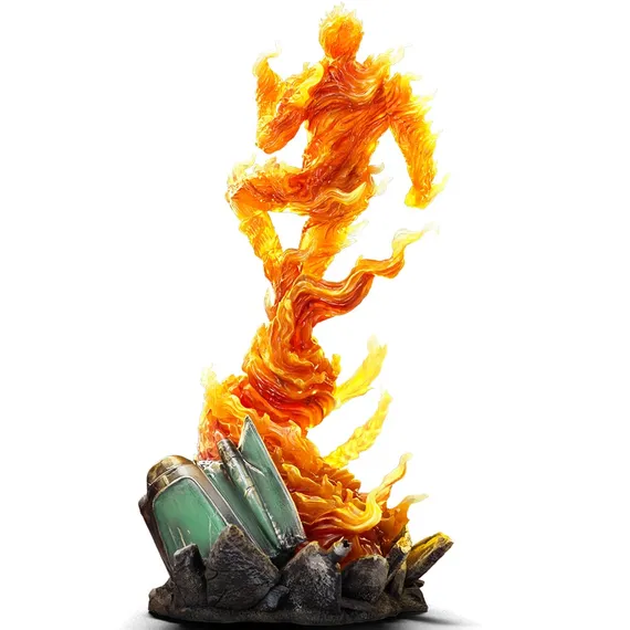 Статуэтка Фантастическая четверка: Человек Факел 1:10 / Fantastic Four Human Torch