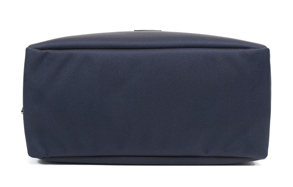 LONGCHAMP Le Pliage Fabric Laptop Bag Men"s Blue, Brown & Multicolor