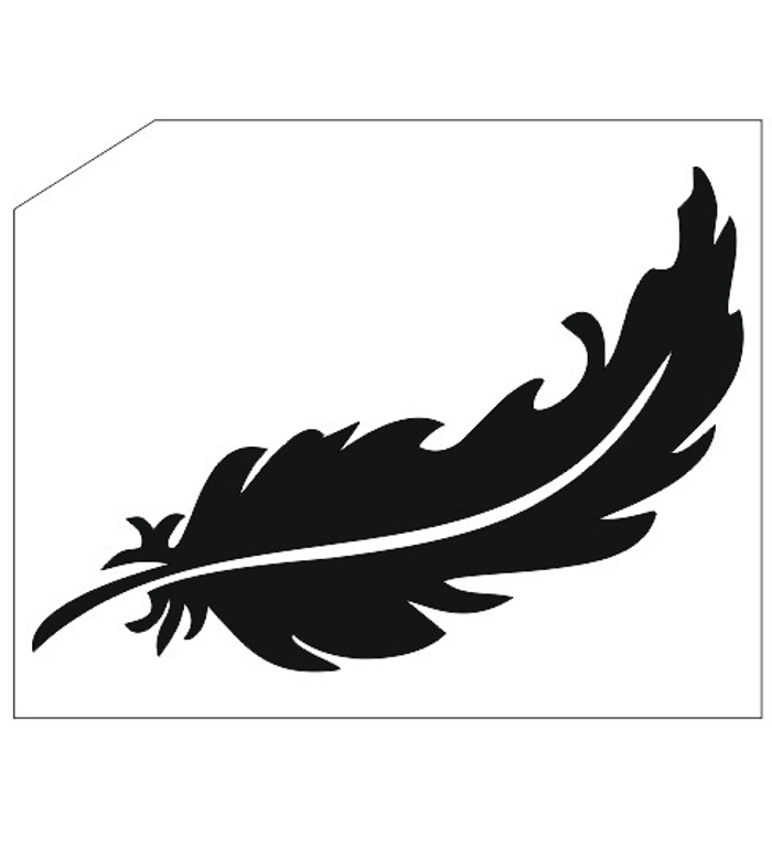 Трафарет для блеск-тату 10*8    277Е