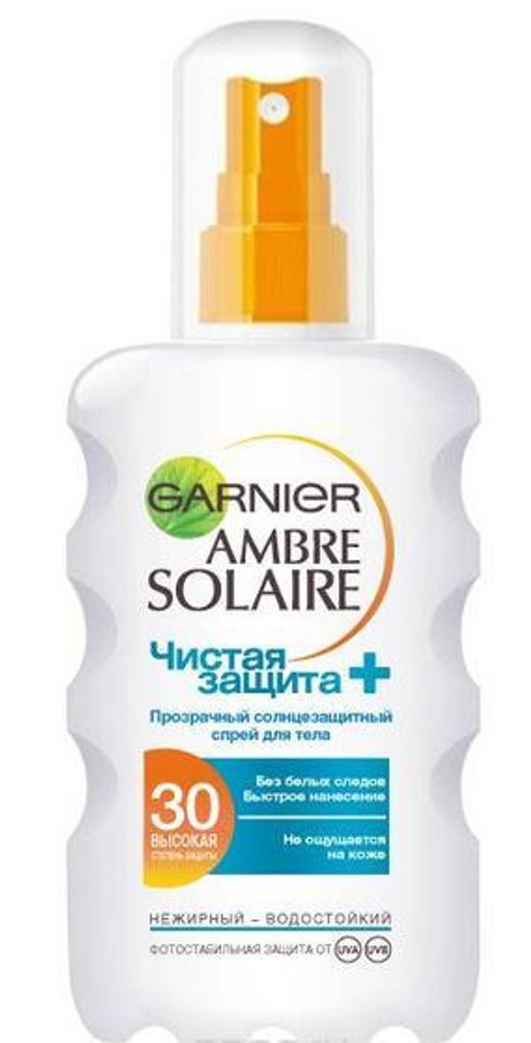 Garnier Ambre Solaire 30 SPF Солнцезащитный спрей