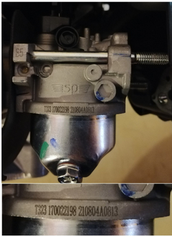 Двигатель бензиновый Loncin LC1P65FE (B type) D22.2 объем 139 куб.см 4 л.с вертикальный вал 22,2 мм