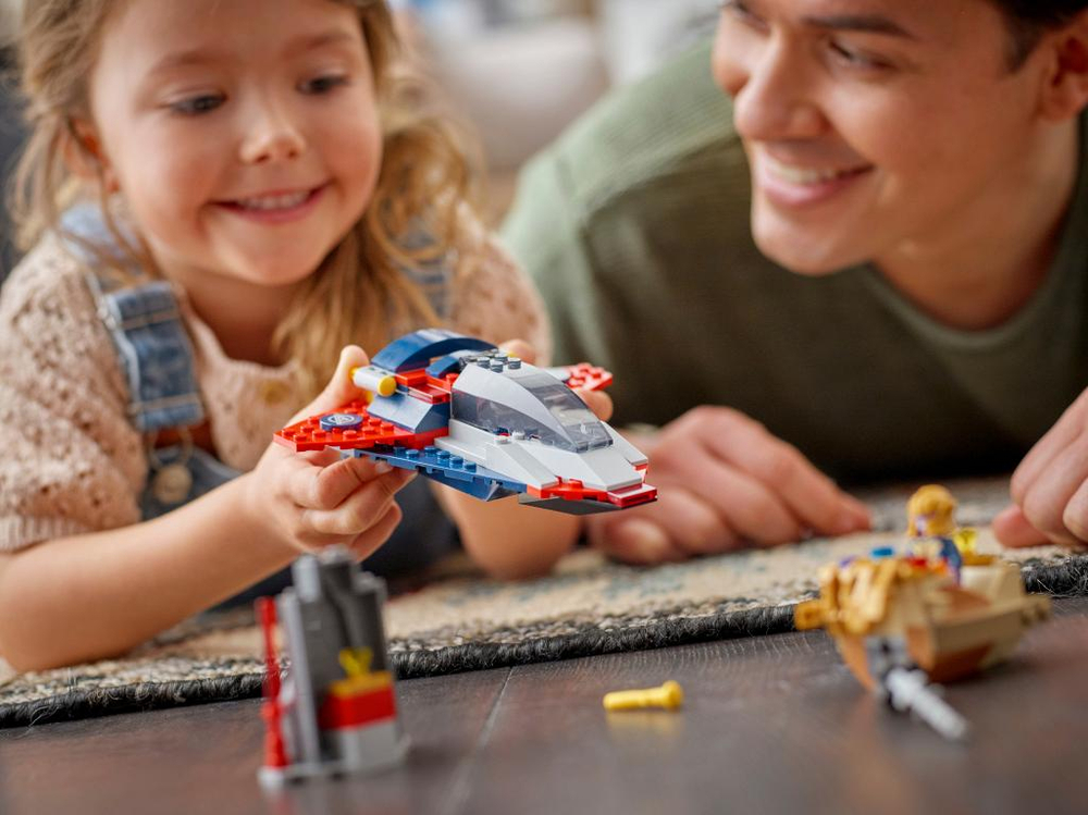 Конструктор Лего Марвел Капитан Америка против Таноса | LEGO Marvel Captain America Thanos 76319, 107 деталей (4+)