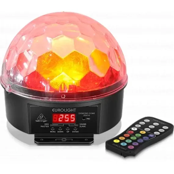 Behringer DIAMOND DOME DD610 LED световой прибор полусфера RGBWA, UV, эффекты, DMX