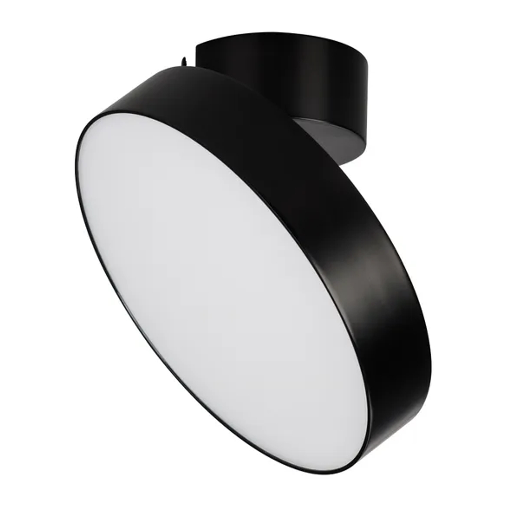 Светильник SP-RONDO-FLAP-R210-20W Warm3000 (BK, 110 deg) (Arlight, IP40 Металл, 3 года) 028165
