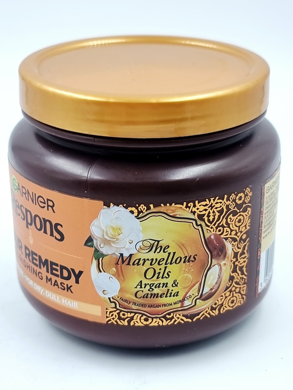 Garnier Respons Маска для сухих волос Marvelous Oil с маслом арганы и камелии 340 мл (из Финляндии)
