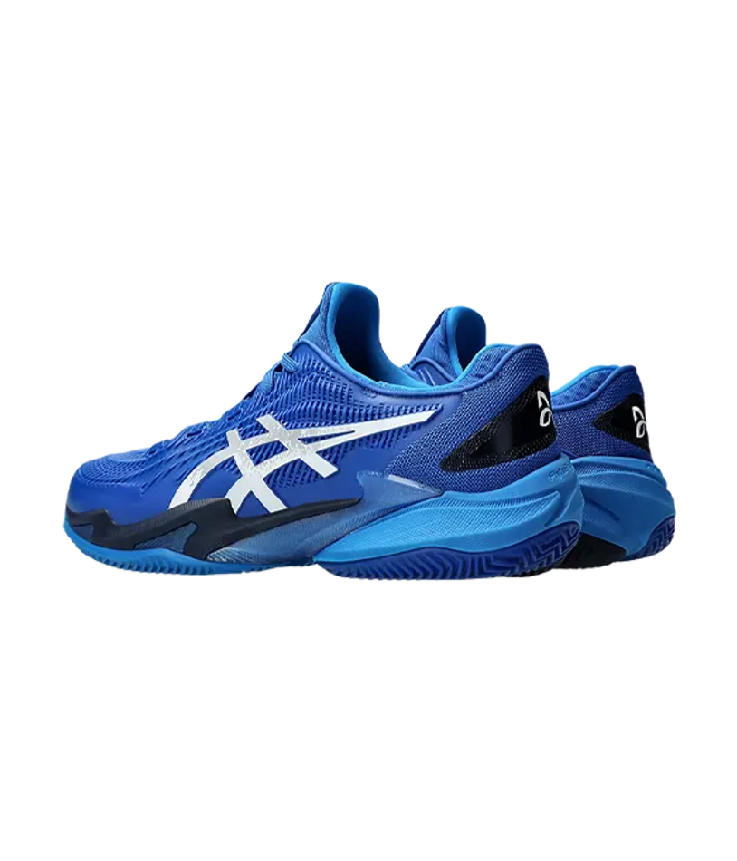 Asics Court FF 3 Novak Clay Tuna Blue-Pure Silver 2025 Кроссовки