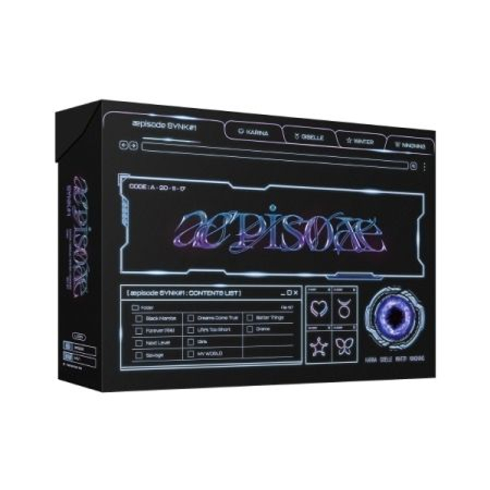 Альбом AESPA - pisode SYNK#1 DIGITAL CODE