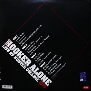 John Lee Hooker / Alone: Live at Hunter College 1976 (2LP)