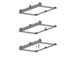 AudioRus AR FRONT FILL BRACKET - кронштейн обеспечивает два фиксированных положения громкоговорителя
