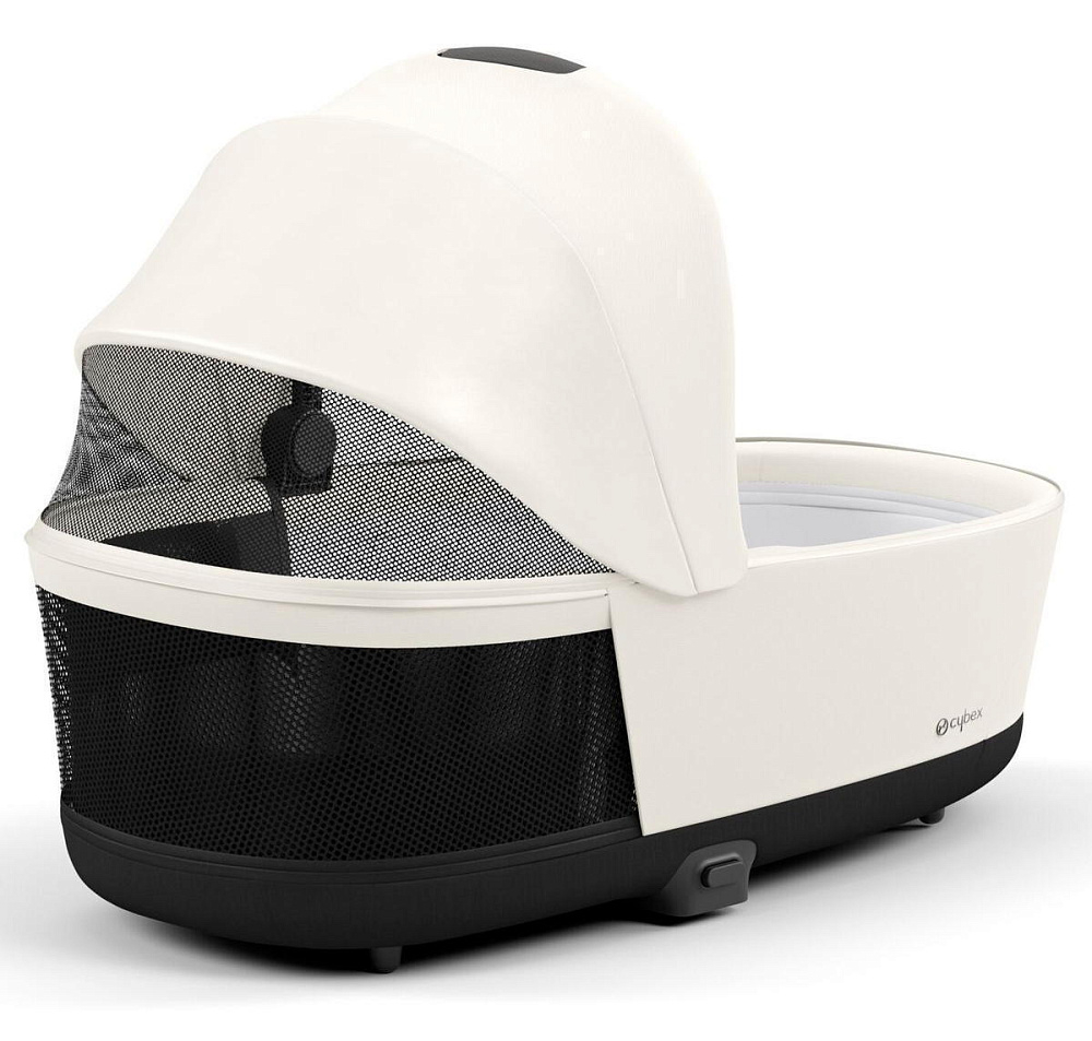 Коляска 3 в 1 Cybex Priam IV Rosegold complete и автокресло Aton B2 i-Size Steel Grey Off White