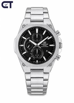 CASIO EFS-S570D-1AUDF EDIFICE мужские наручные часы — солнечный тонкий хронограф с сапфировым стеклом