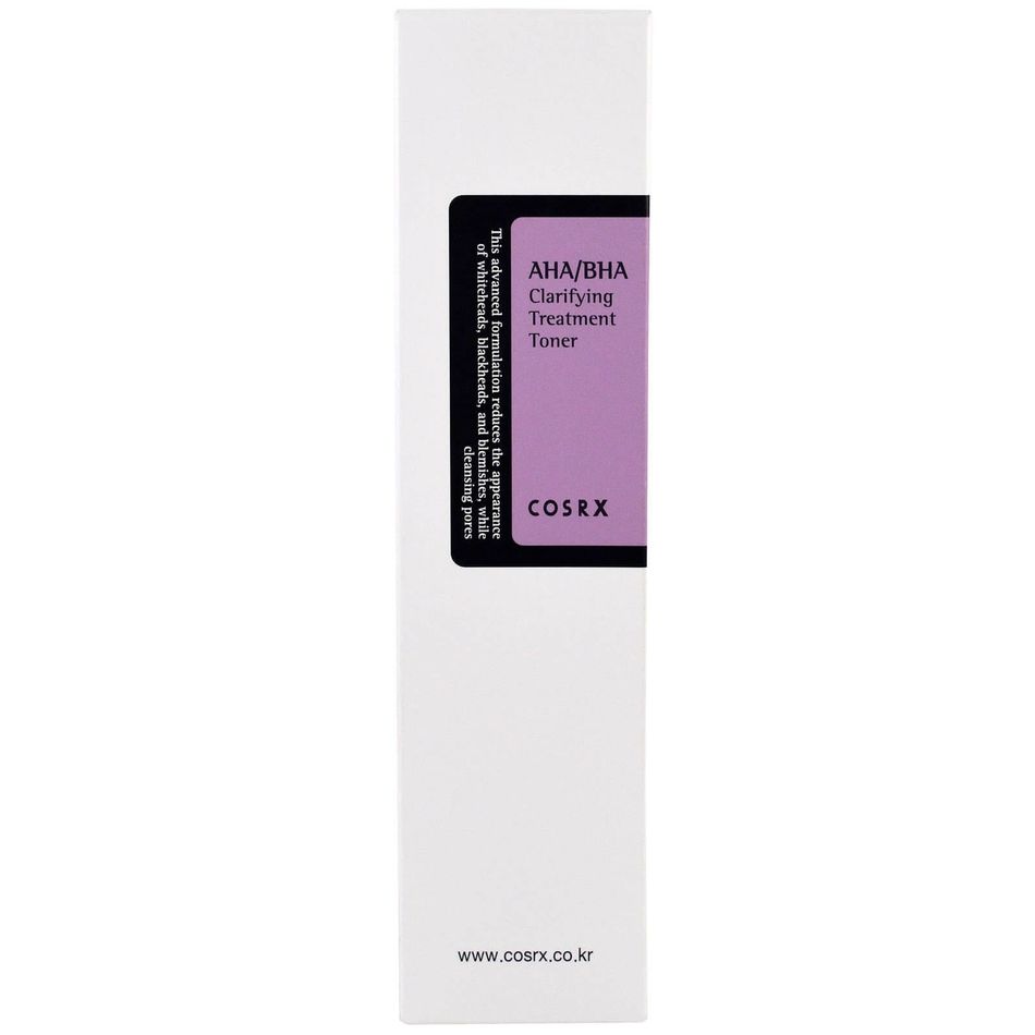 Мягкий очищающий тоник COSRX AHA/BHA Clarifying Treatment Toner 150мл