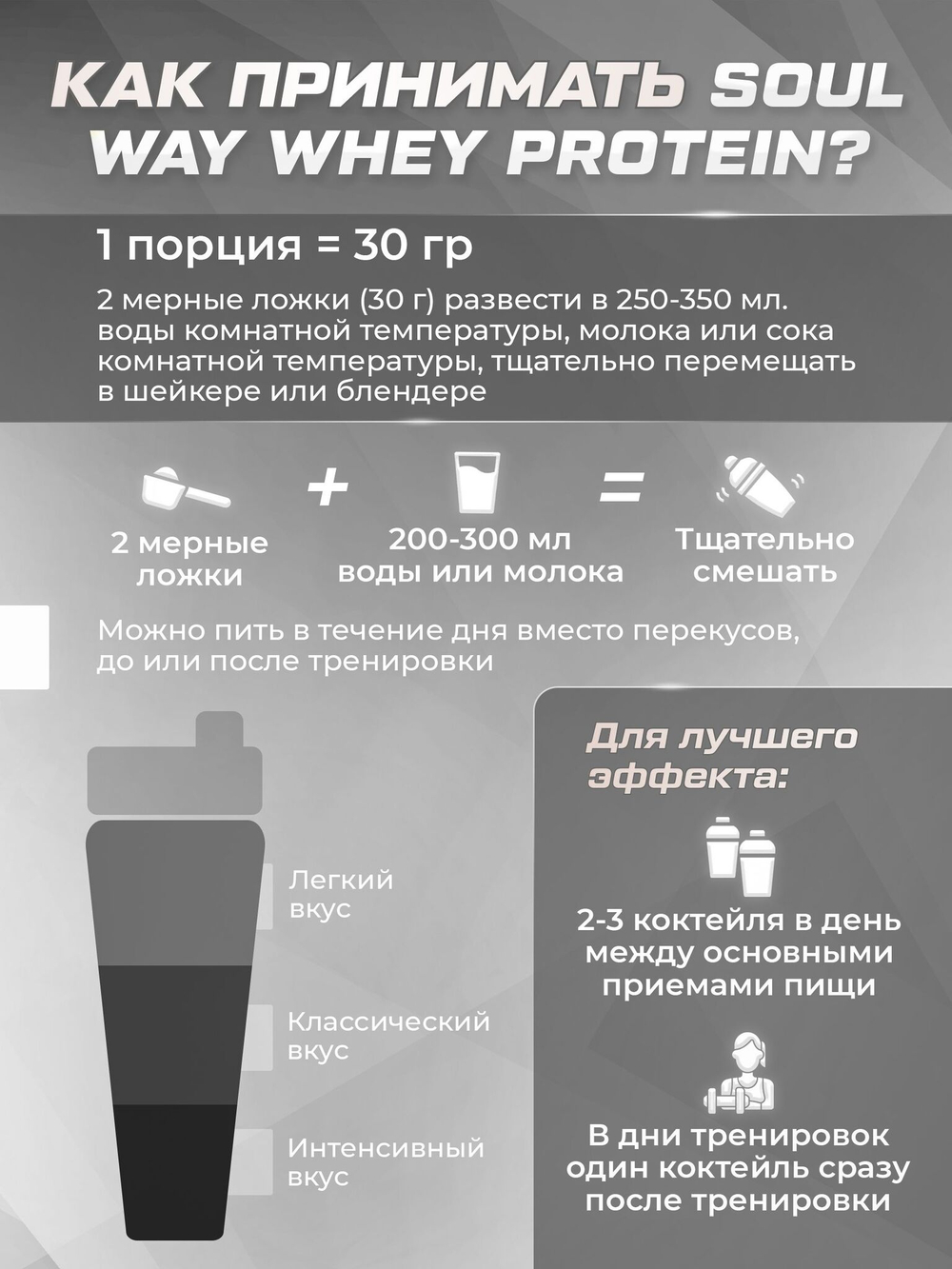 Протеин Soul Way с кокосом 900 гр