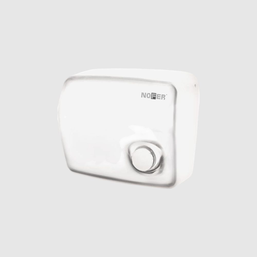 Сушилка c кнопкой 1500 W нерж. сталь KAI 01250.W белый