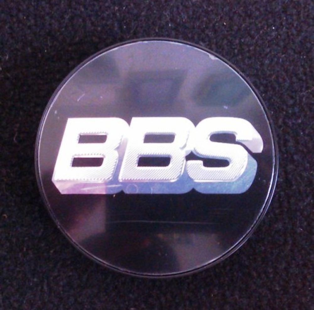 Крышка центрального отверстия BBS 76.5 мм silver/black
