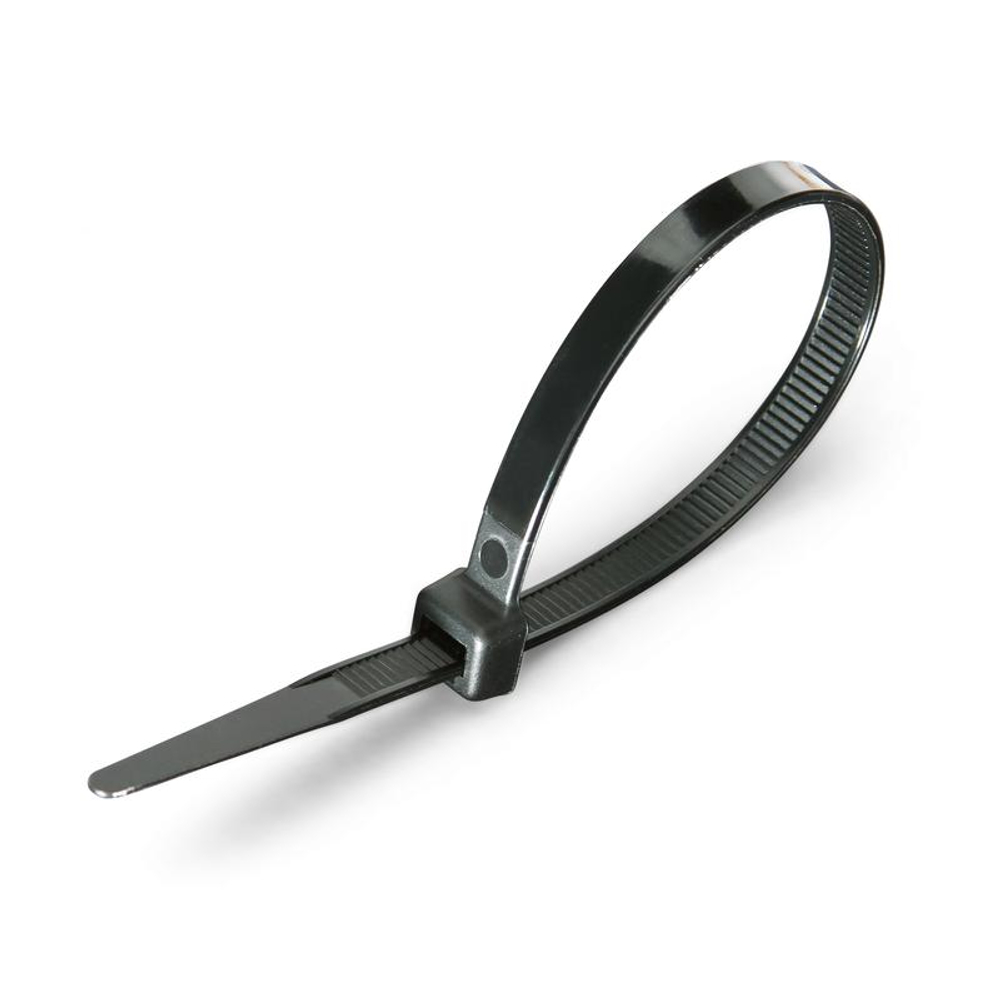 Стяжки нейлоновые КСС 8*350 (ч) (100шт.) (Fortisflex)
