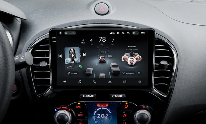Магнитола для Nissan Juke 2011-2019 - Teyes CC3-2K-360 на Android 10, Быстрая, 2K QLED, CarPlay, 4G SIM-слот, 4 камеры в комплекте