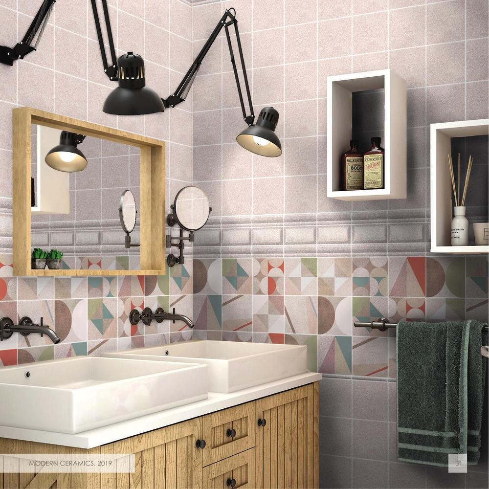 Плитка настенная Kler Beige glossy 150x150х7 мм