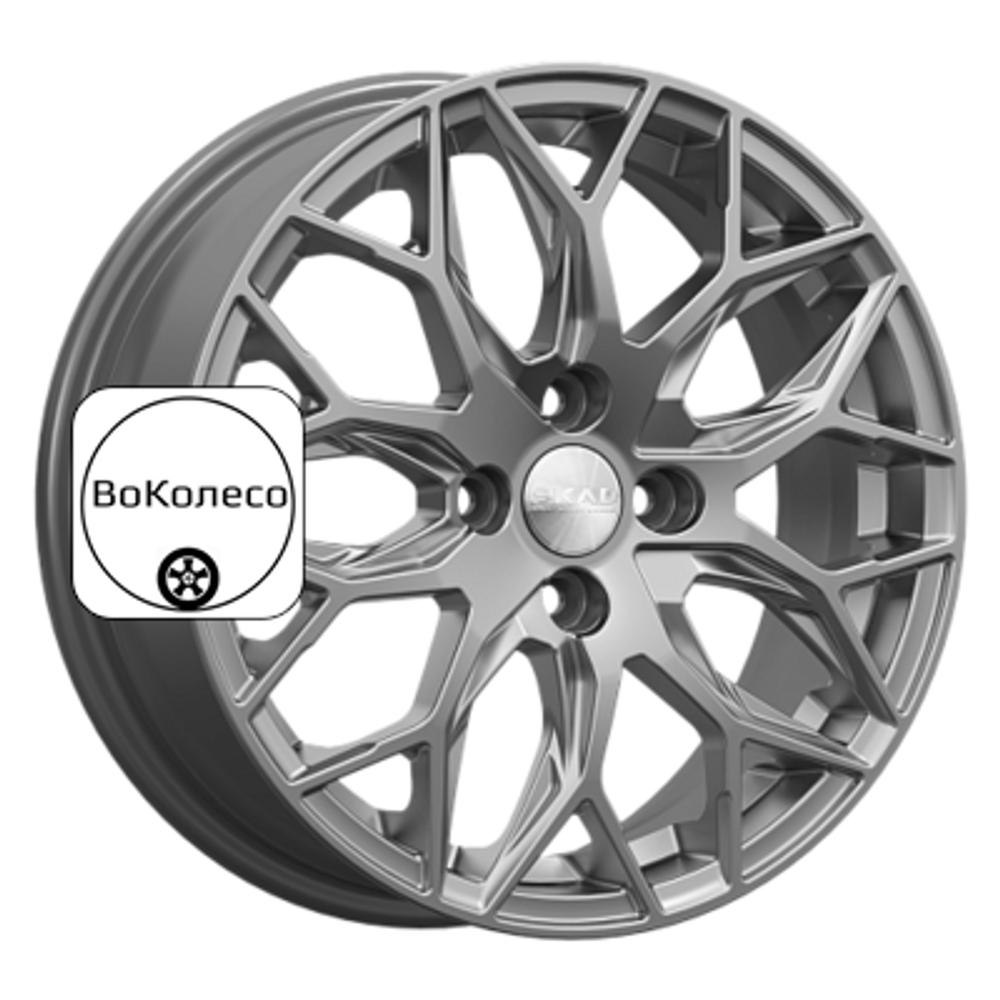 6x16/4x100 ET37 D60,1 Фабиан (КЛ373) Графит СКАД