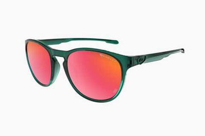 Спортивные очки Demetz Improve / Crystal Green Pink Polarized With Red Mirror Cat.3