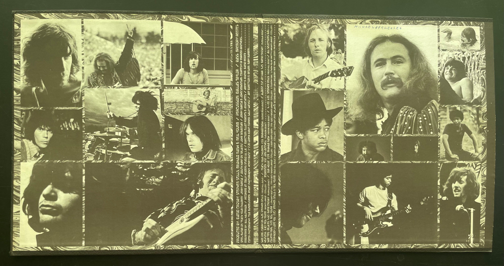 Crosby, Stills, Nash & Young ‎– Déjà Vu (США 1970г.)