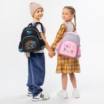 Рюкзак BRAUBERG KIDS PLAY детский, 1 отделение, 3 кармана, Tiny cutie, 29х23х12 см, 273148