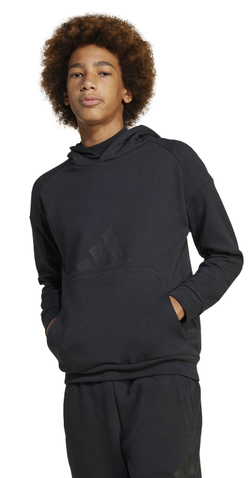 Кофта для мальчика теннисная Adidas Junior Big Logo - черный