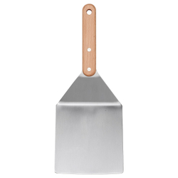 IKEA GRILLTIDER  (ИКЕА ГРИЛЛТИДЕР)  -  Лопатка для гамбургеров - нержавеющая сталь/бук 30 см