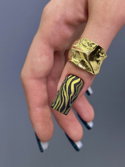 Лак для стемпинга Swanky Stamping S102, Хамелеон золото