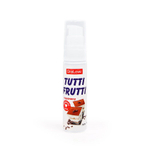Гель-смазка Tutti-frutti со вкусом тирамису - 30 гр.