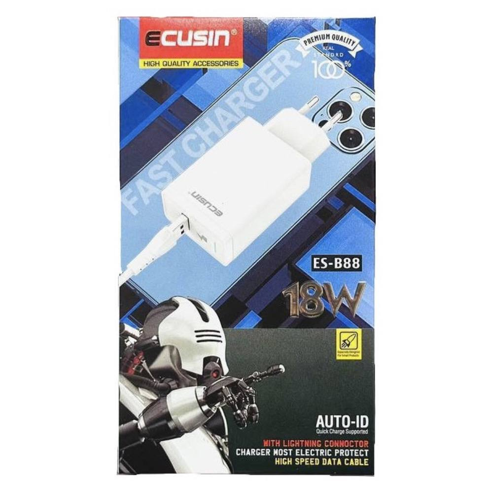 Зарядка ECUSIN ES-B88 for type-c