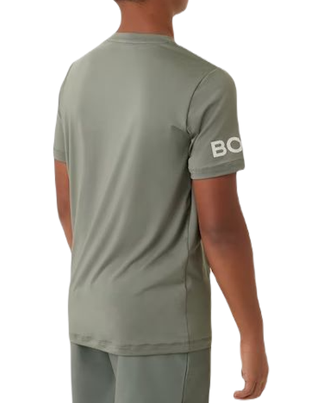 Футболка для мальчика теннисная Björn Borg T-shirt - castor grey