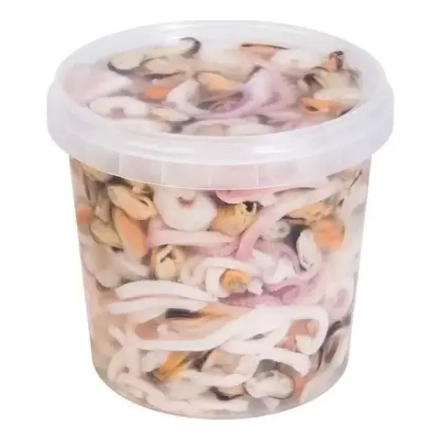 Морской коктейль с креветкой 500гр(банка) 1/6шт