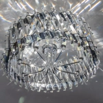 Citilux Ингвар CL334281 Люстра подвесная хрустальная Хром
