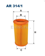 Фильтр воздушный AR314/1