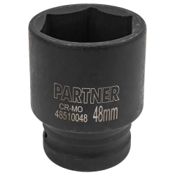 Головка ударная глубокая, 48мм (6гр) 1'' Partner PA-48510048